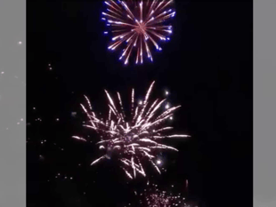 WATCH: Aberdyfi fireworks display entertained the crowds