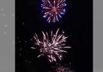 WATCH: Aberdyfi fireworks display entertained the crowds