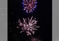 WATCH: Aberdyfi fireworks display entertained the crowds