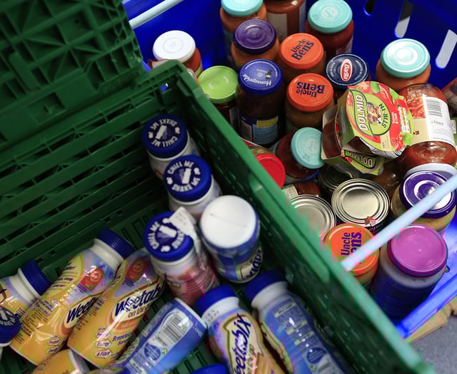 Record number of food parcels handed out in Gwynedd