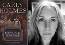 Carly Holmes to read from new Crow Face Doll Face novel at Cellar Bards in Cardigan
