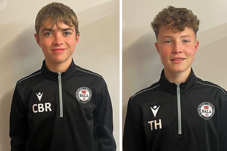 Cynan Roberts and Tom Hughes