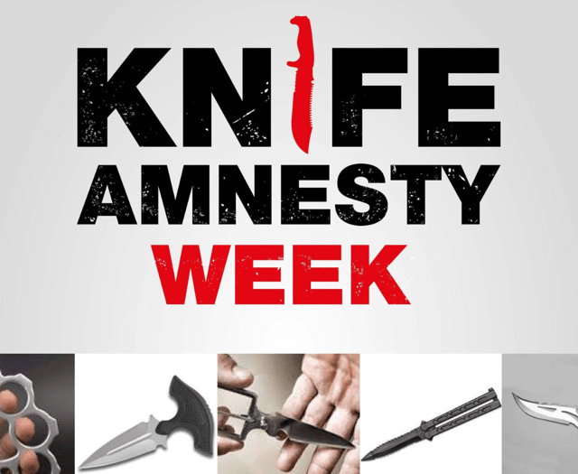 Police force announce start of Knife Amnesty Week