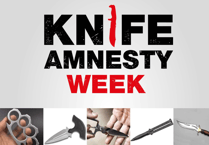 North Wales Police announce start of Knife Amnesty Week