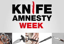Police force announce start of Knife Amnesty Week