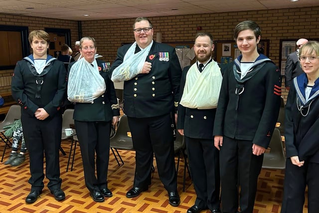 'Ship shape' Aberystwyth Sea Cadets complete annual review
