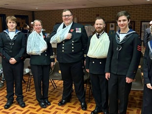 'Ship shape' Aberystwyth Sea Cadets complete annual review