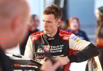 Elfyn Evans in ninth place after opening stage of Rally Japan