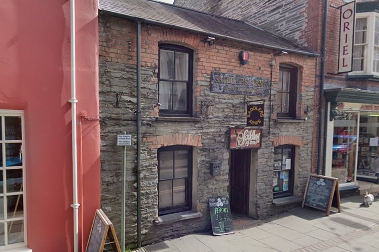 Saddler's Arms in Cardigan