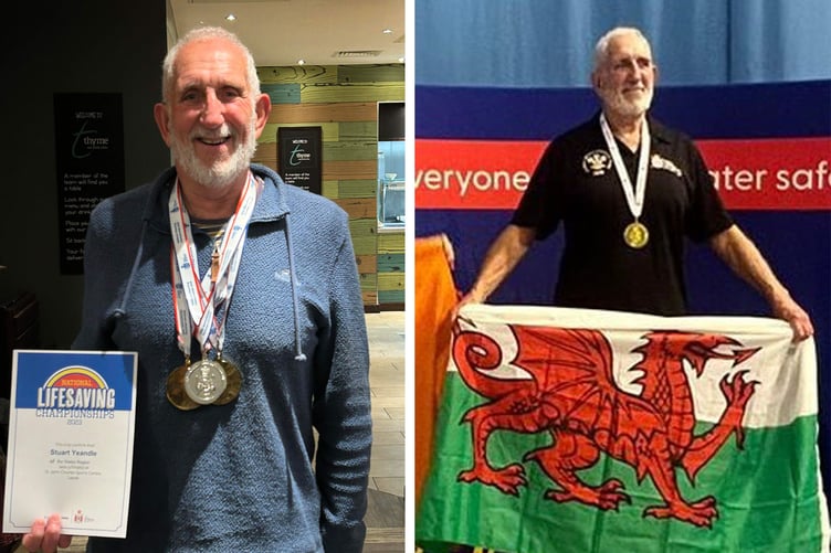 Stuart Yeandle started lifesaving in the 1960s