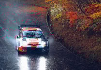 Elfyn Evans excels in extreme wet to lead Rally Japan after day two
