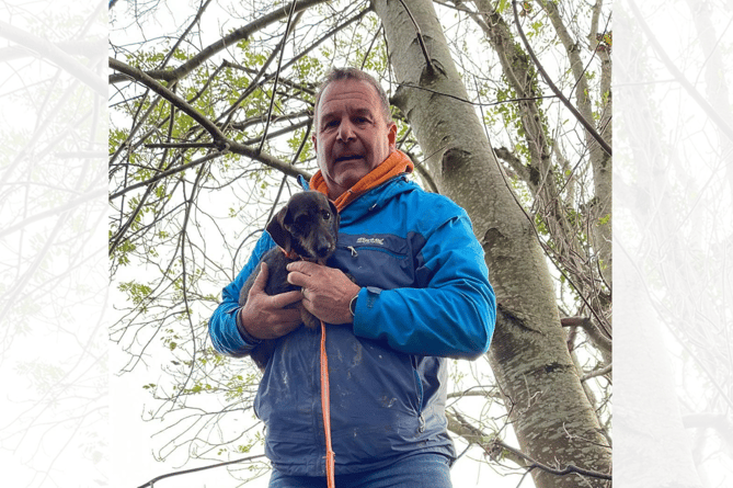 Terry and Margo, just after she was found