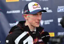 Elfyn Evans 'managing the risks' as he continues to lead Rally Japan