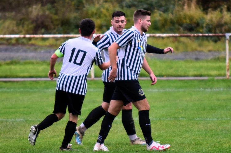 Bow Street 1 Abermule 0 Emrys Morgan Cup 181123
