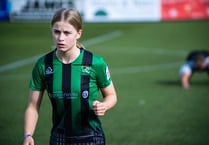 Lleucu Mathias at the double for Aberystwyth against Barry