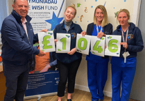 Teifi Valley waffle company raises money for Wish Fund