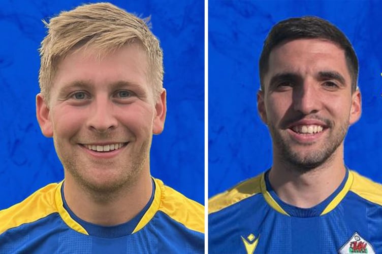 Dan Dascalu (left) and Meilir Williams