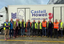 NFU Cymru board members get industry insight from Castell Howell Foods