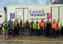 NFU Cymru board members get industry insight from Castell Howell Foods
