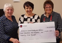 Concert raises over £3,100 for Bronglais Hospital chemotherapy unit