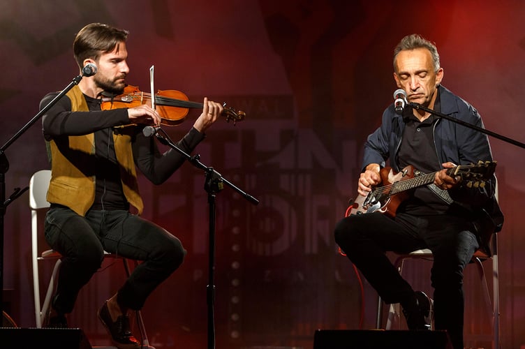 Justin Adams and Mauro Durante