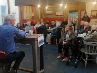 Author launches book on effect of Second World War on Wales