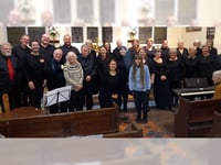 Church filled with song ahead of annual Christmas festival