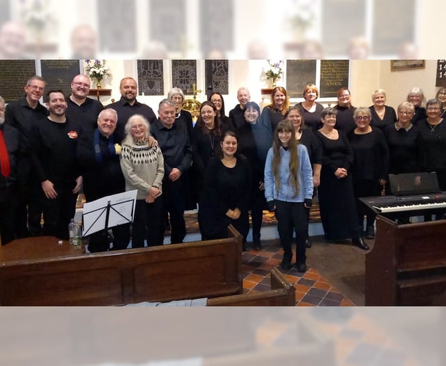 Church filled with song ahead of annual Christmas festival