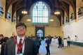 Aberaeron pupil represents Ceredigion in Westminster