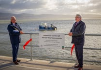 Council marks completion of two projects in Aberdyfi area