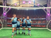 Youngsters from Bala and Tregaron put football skills to test on TV