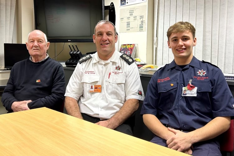 Three generations of firefighters: over 73 years of service