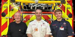 Three generations of firefighters, over 73 years of service