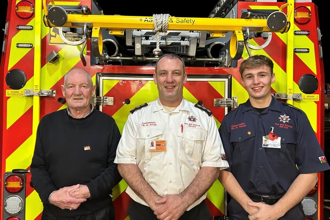 Three generations of firefighters: over 73 years of service