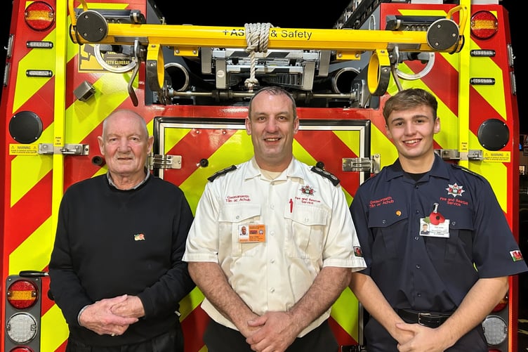 Three generations of firefighters: over 73 years of service