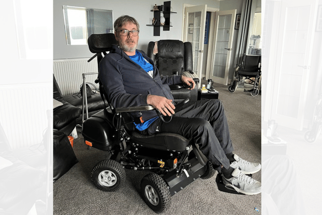 Llandysul veteran gets ‘godsend’ wheelchair
