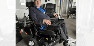 Llandysul veteran gets ‘godsend’ wheelchair
