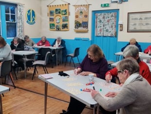 Christmas bingo raises £70 for charity
