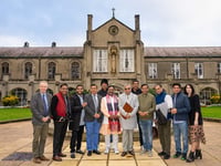 Indian political leaders visit Lampeter