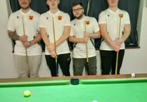Dolgellau Pool: cup joy for Cross Keys,  Royal A and Min y Môr