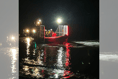RNLI leads stricken motorboat to safety 