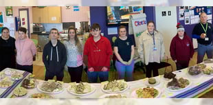 Young people organise community coffee morning