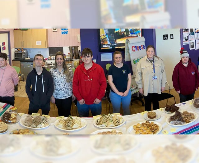 Young people organise community coffee morning