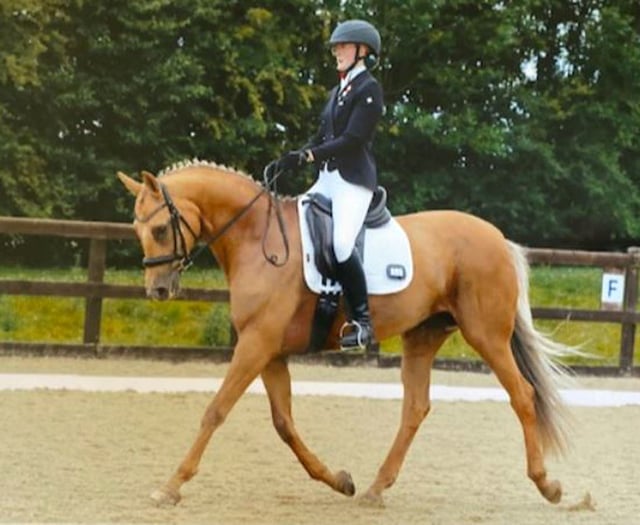 Dressage rider Amy and Perdy ‘honoured’ to represent Wales