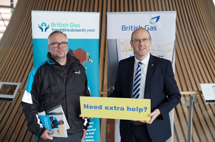 North Wales MS Llyr Gruffydd has been hearing how British Gas can help