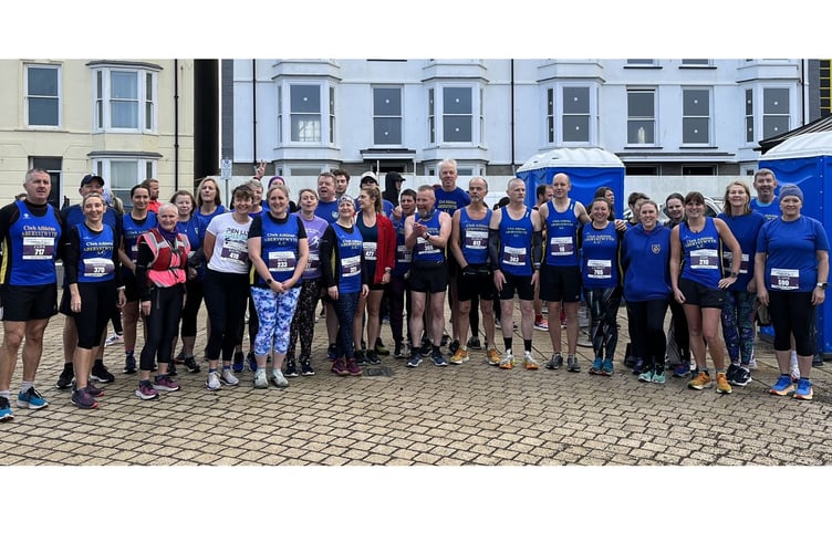Aber AC members prepare for the race(1).jpg