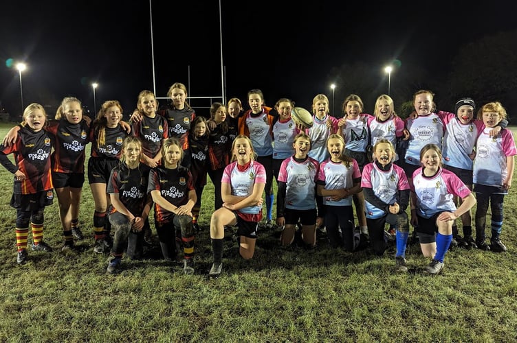 Bae Ceredigion Dolphins U12s versus Aberteifi Aces