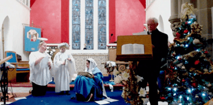 WATCH: The children of Penrhyndeudraeth take part in the Nativity