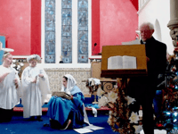 WATCH: The children of Penrhyndeudraeth take part in the Nativity