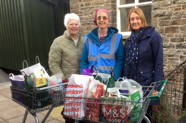 Aberystwyth Inner Wheel foodbank